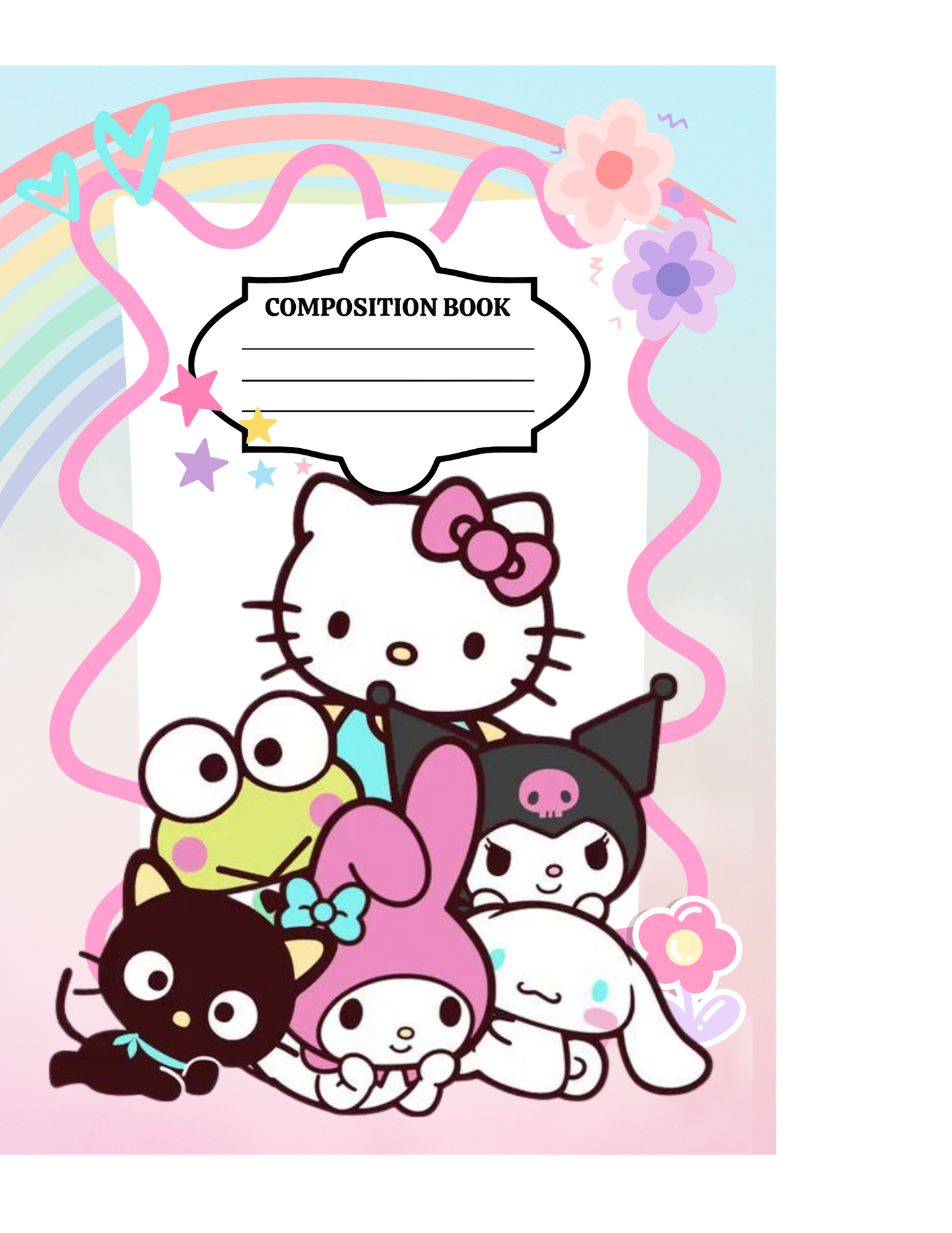 COMPOSITION BOOK WITH COVERS