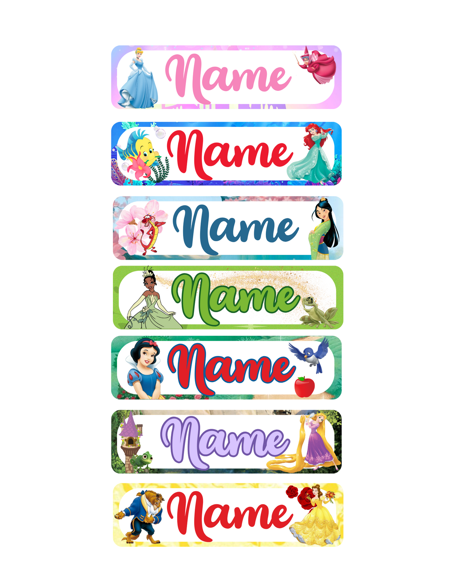 STICKER NAME TAG