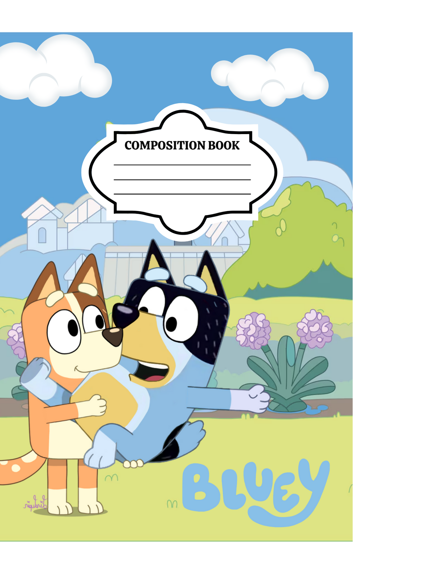 COMPOSITION BOOK WITH COVERS