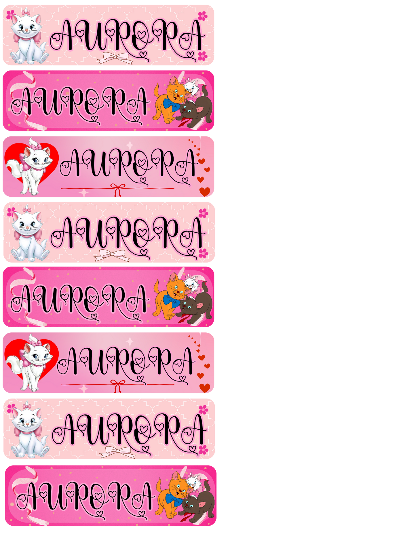STICKER NAME TAG