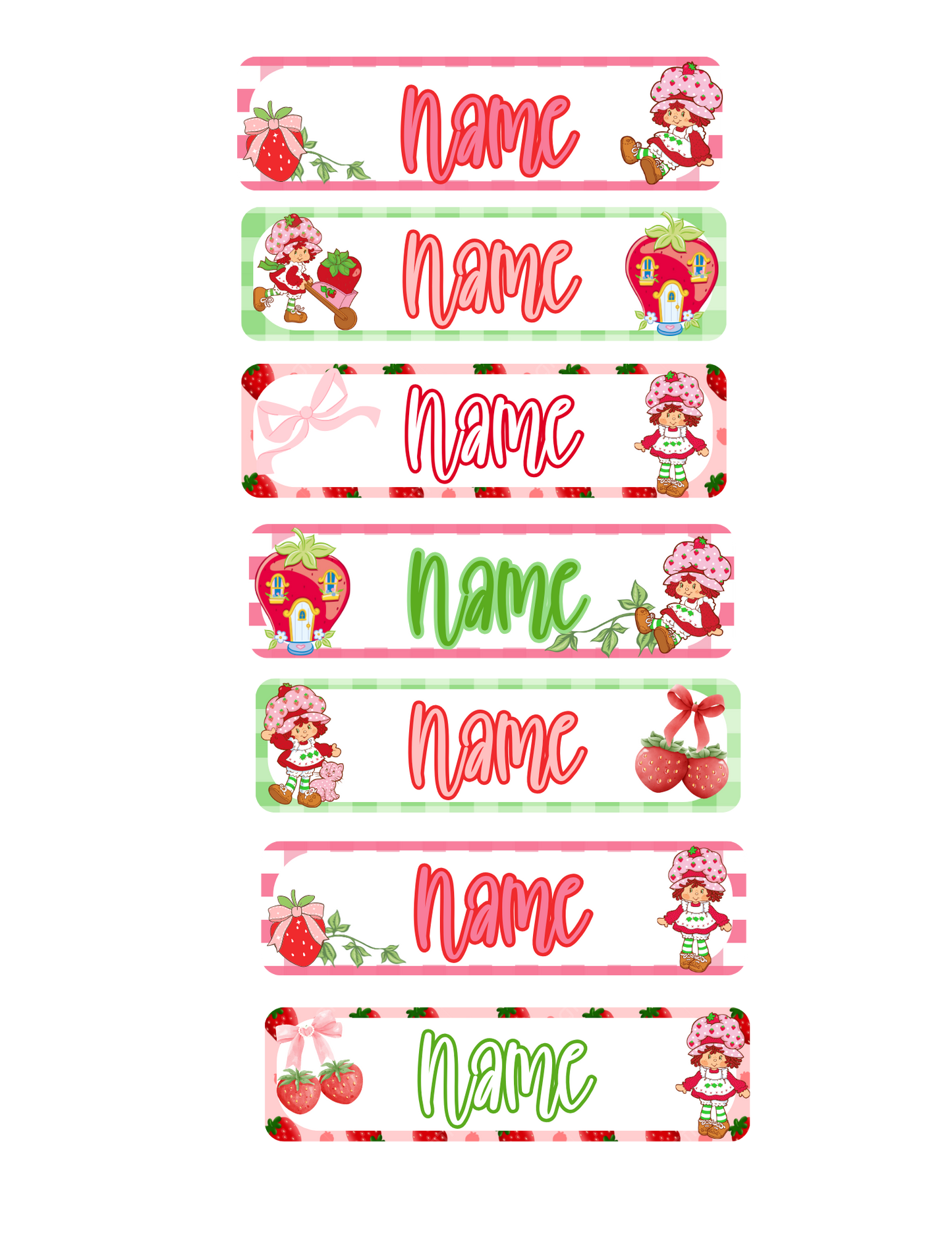 STICKER NAME TAG