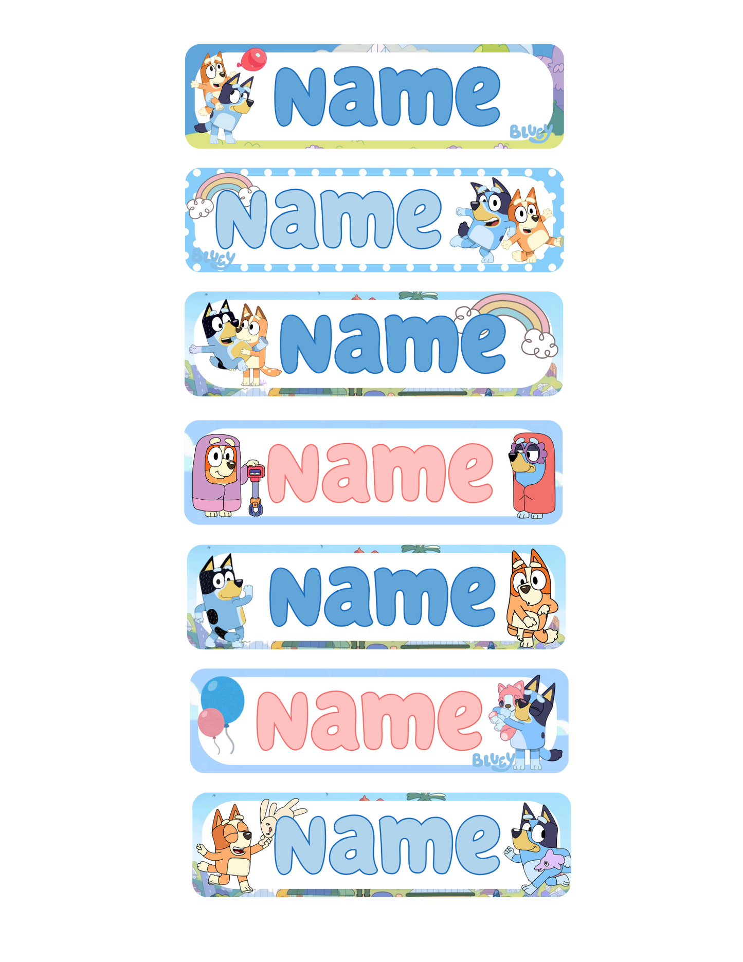 STICKER NAME TAG