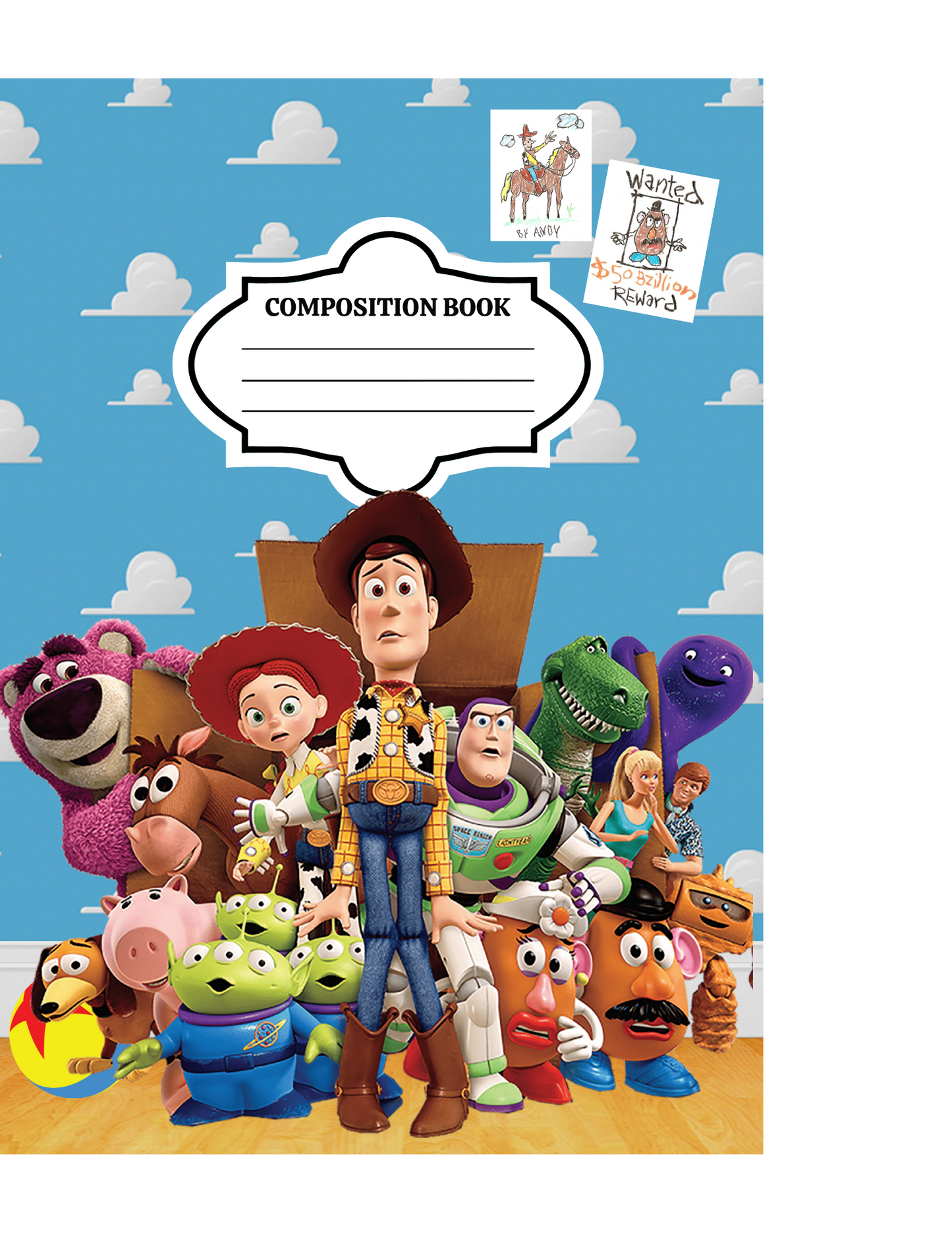 COMPOSITION BOOK WITH COVERS