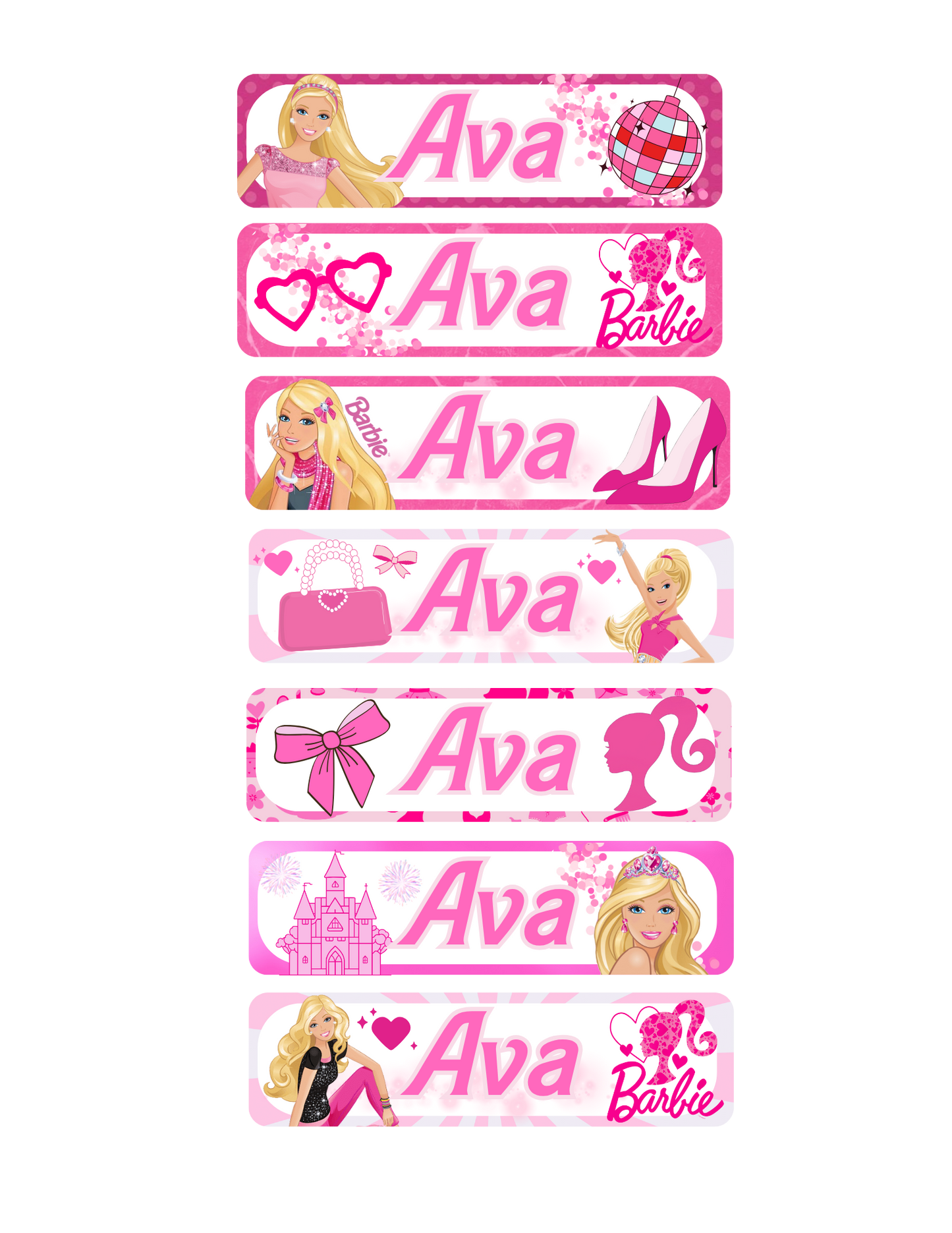 STICKER NAME TAG
