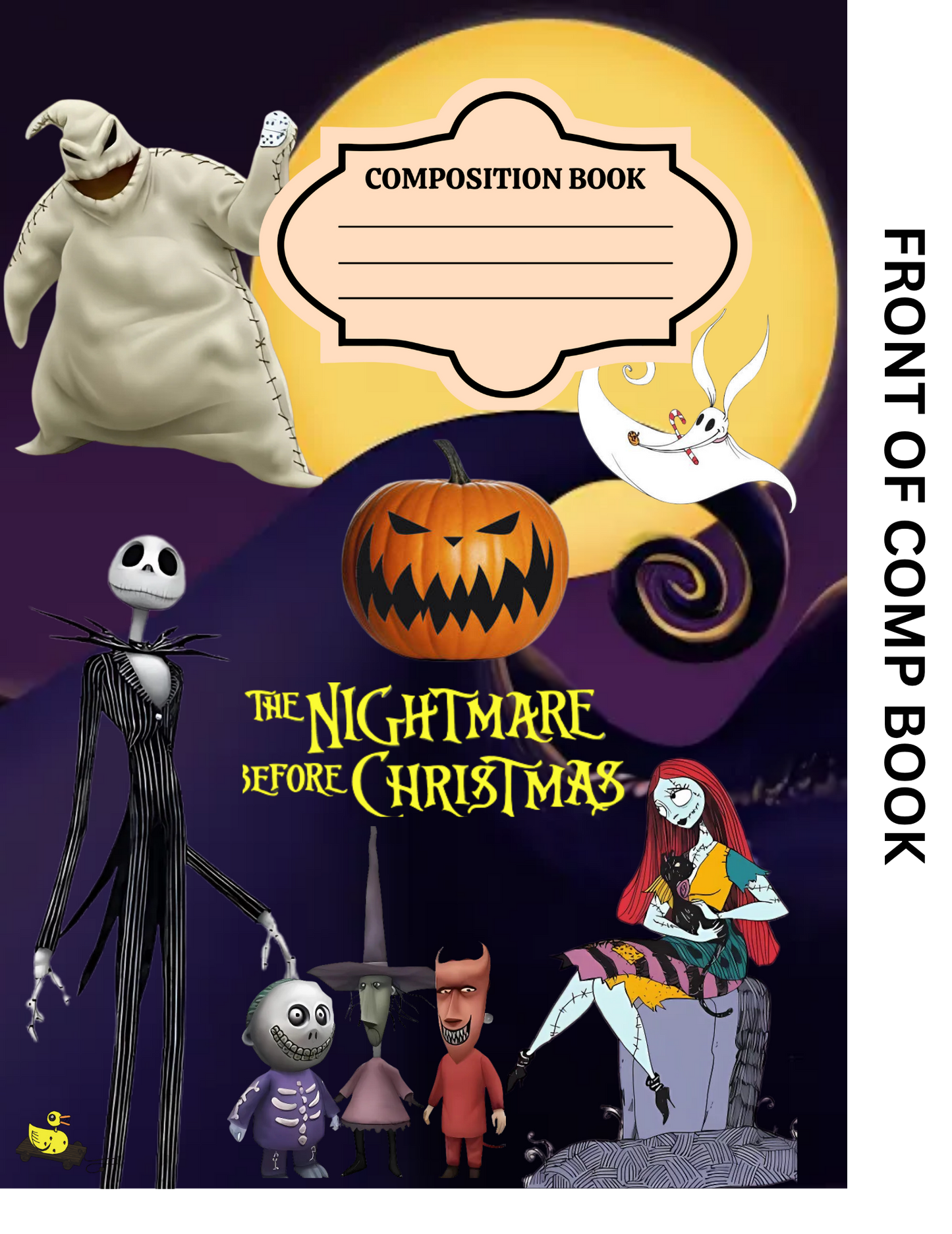 COMPOSITION BOOK WITH COVERS