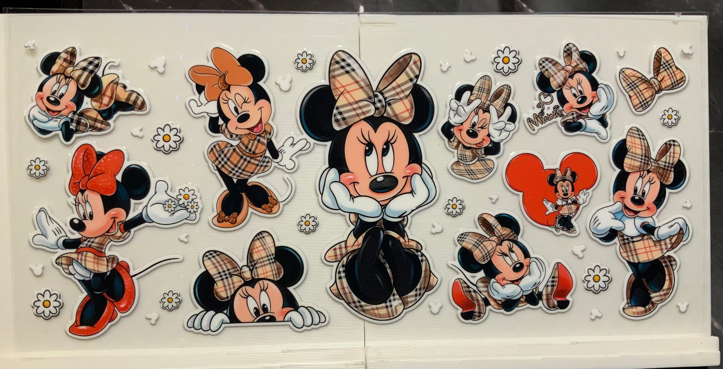 Brown plaid girl mouse