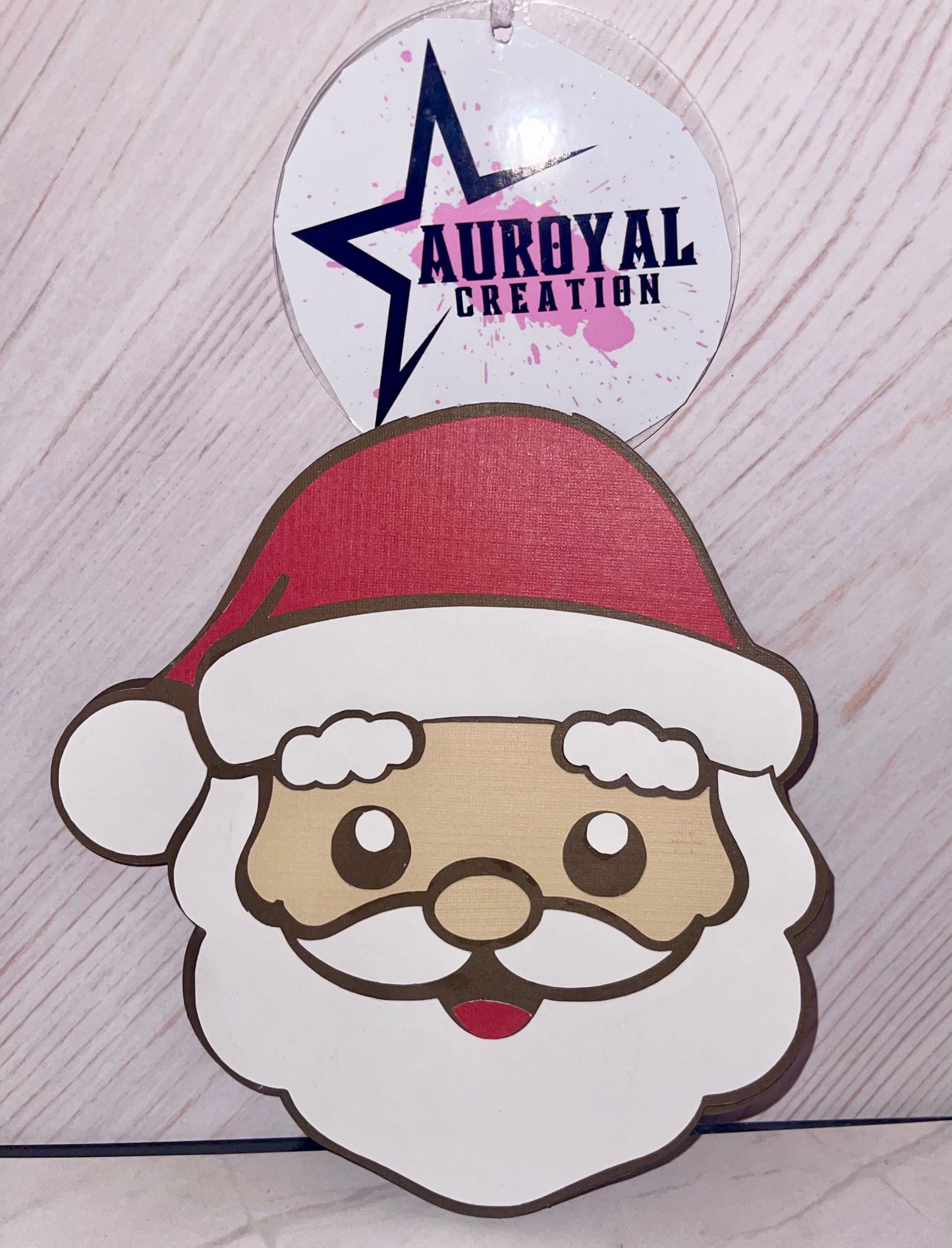 SantaHead Giftcard Holder